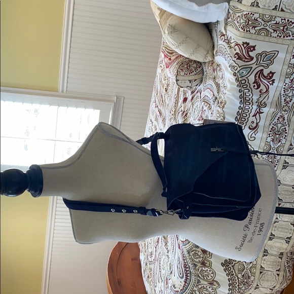 Rebecca Minkoff Purple Suede Purse - Picture 2 of 4